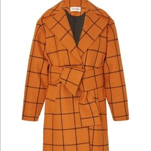 Self portrait plaid coat